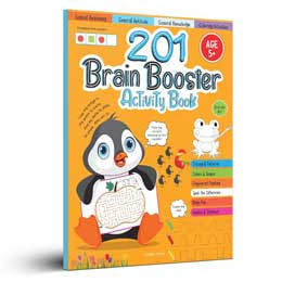 1. 201 Brain Booster Activity Book - Fun Activitie